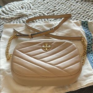 Tory Burch Kira Quilt Chevron Camera Bag